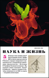 Обложка журнала «Наука и жизнь» №5 за 2012 г.