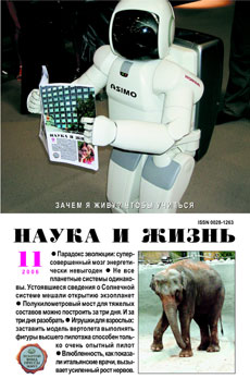Обложка журнала «Наука и жизнь» №11 за 2006 г.