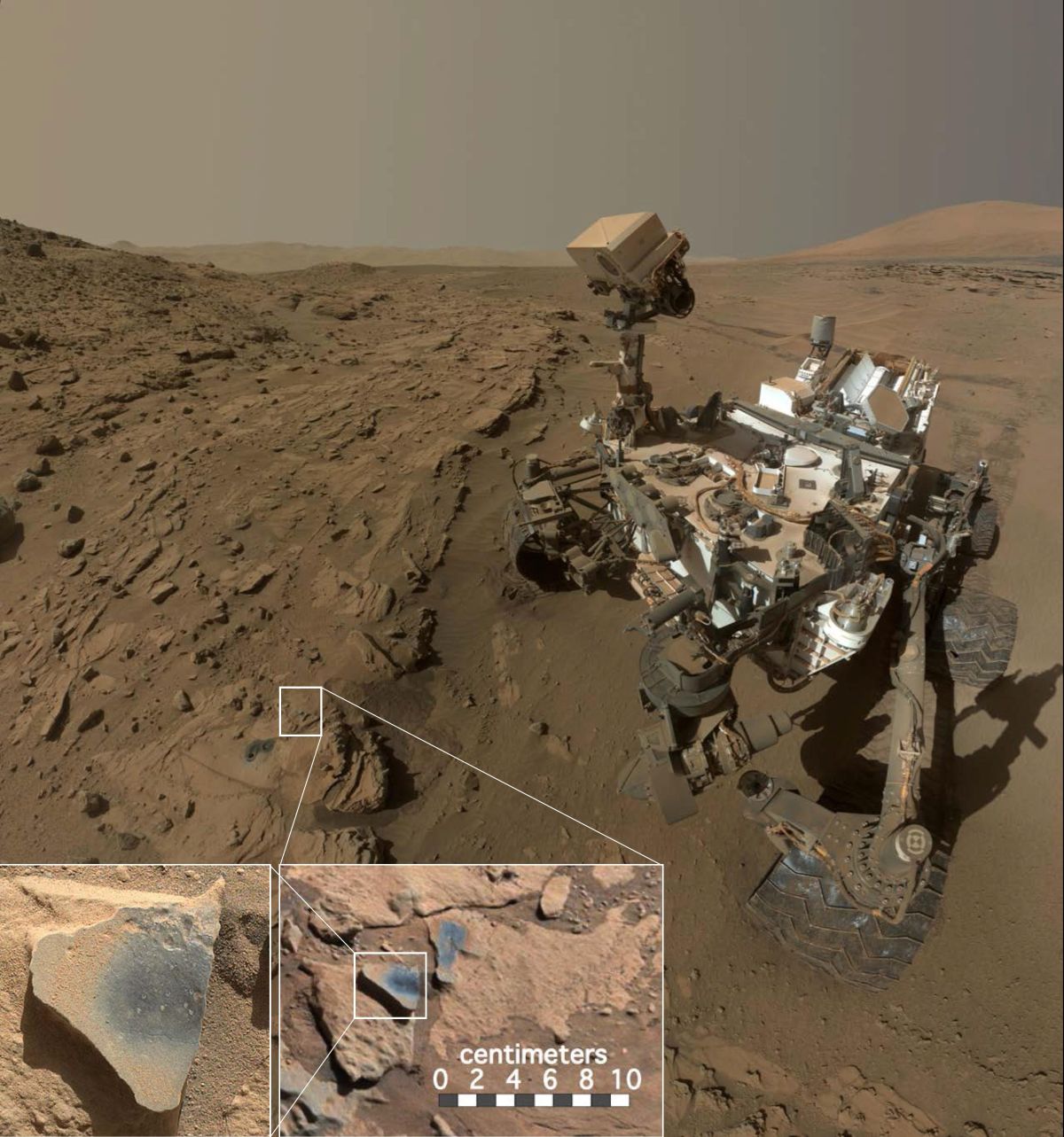 Что окислило марганец на Марсе?