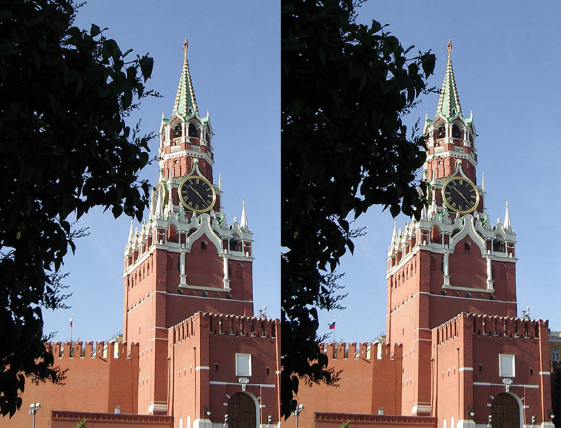 Московский кремль. Спасская башня