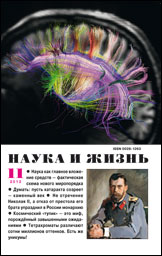 Обложка журнала «Наука и жизнь» №11 за 2012 г.